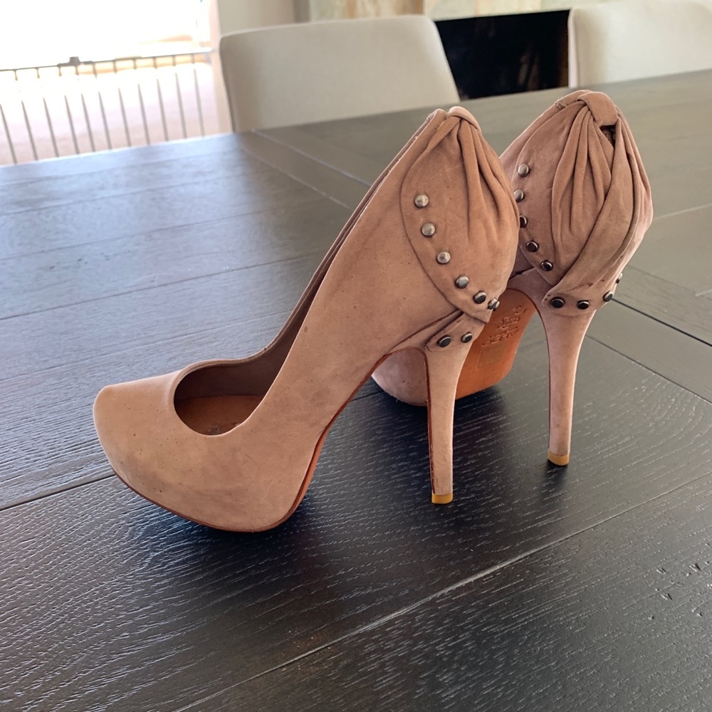 Platform Heels w/studs size 5